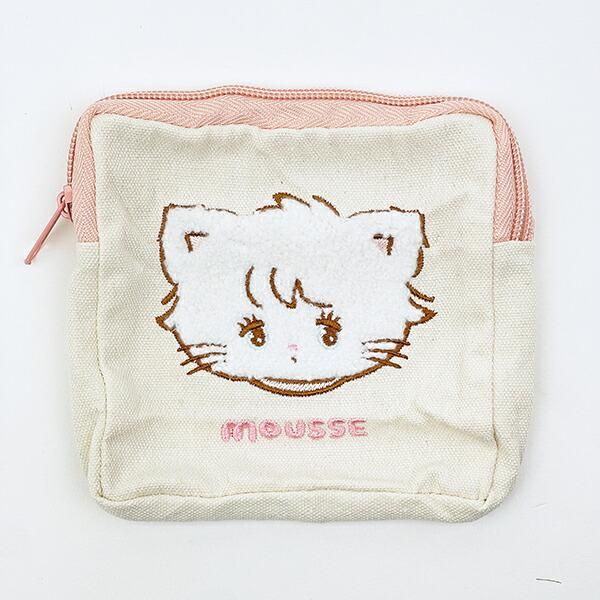 mikko illustrations ポーチ ムース 猫 限定 ミッコ mikko illustrations ポーチ ムース 猫 限定 ミッコ - メルカリ