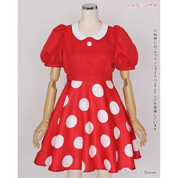 ディズニー コスチューム ミニー 大人用シャイニーミニー 仮装