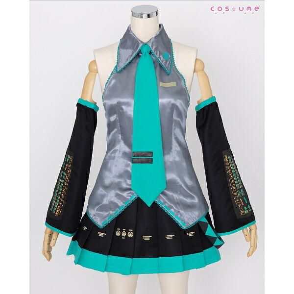 初音ミク コスチュームセット(M-L) コスプレ