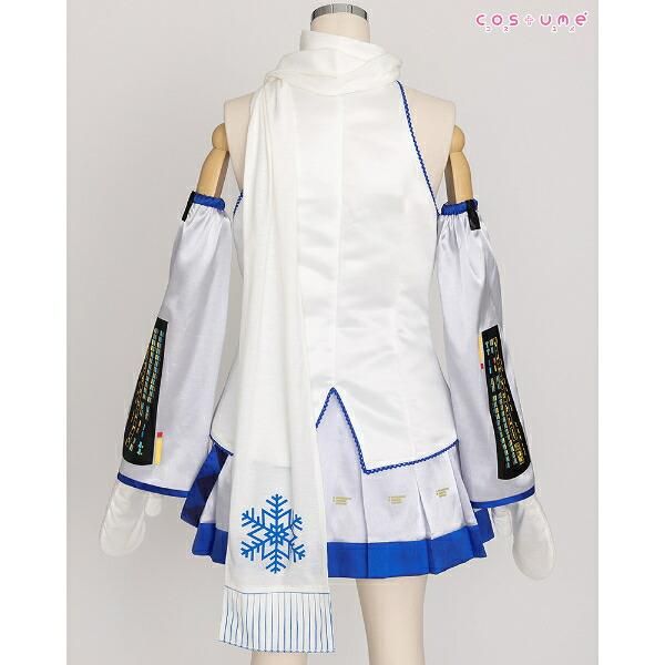初音ミク 雪ミク コスチュームセット(M-L) コスプレ