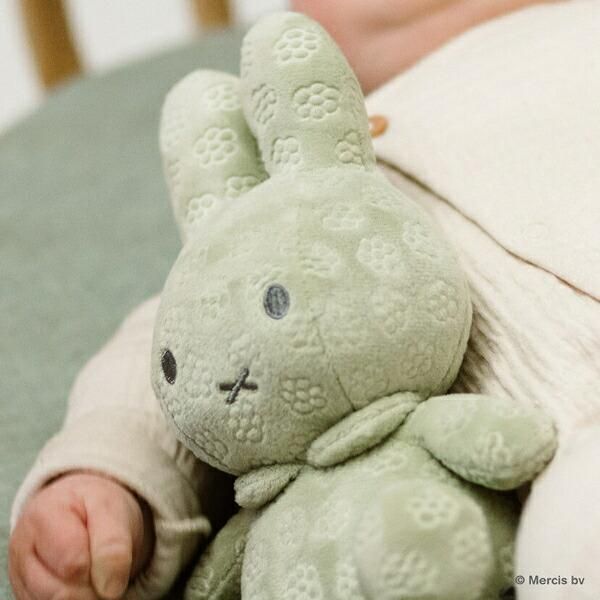 ミッフィー miffy x Little Dutch Flower ぬいぐるみ(20cm) 抹茶