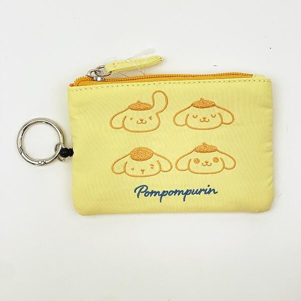 サンリオ ナガノ ポムポムプリン マスコット フェイスポーチ すわドールポーチ ナガノ×サンリオキャラクターズ フェイスポーチ ポムポムプリン