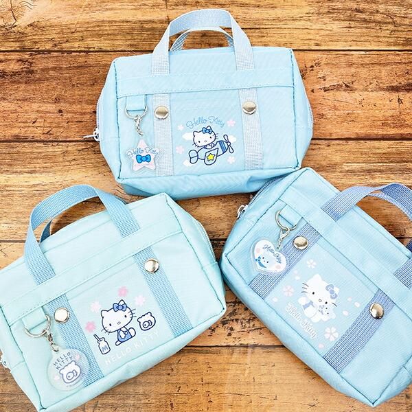 サンリオ ハローキティ ひこうき スクバ風ポーチ Sanrio