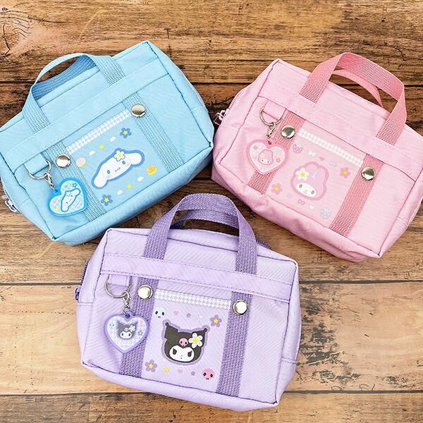 サンリオ シナモロール スクバ風ポーチ (ブルー) カオハナ Sanrio
