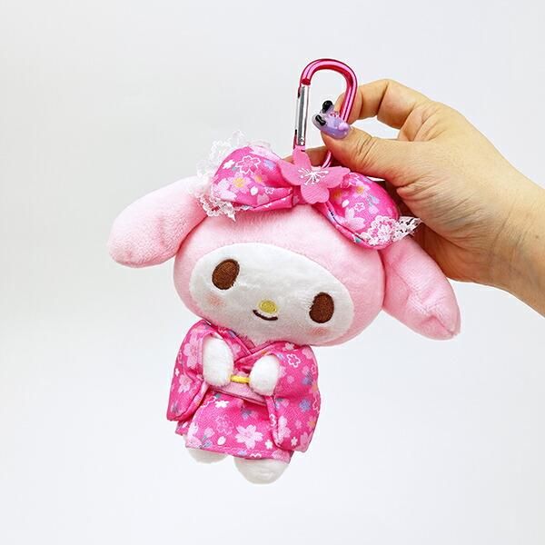 サンリオ マイメロディ ぬいぐるみエコバッグ 桜着物 Sanrio