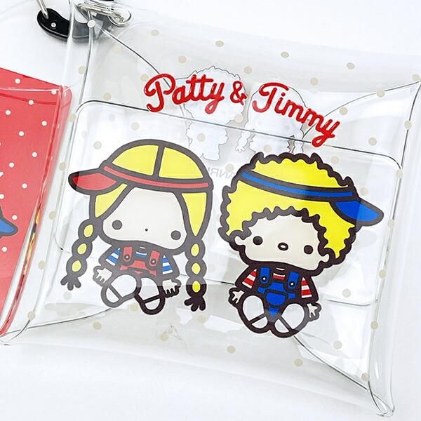 サンリオ パティ&ジミー ハンディケース サンリオ パティ＆ジミー クリアマルチケース(SS) ベーシック Sanrio