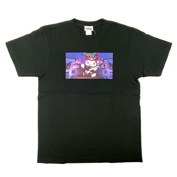 サンリオ クロミ 半袖Tシャツ(L) ブラック アパレル Netflix Sanrio