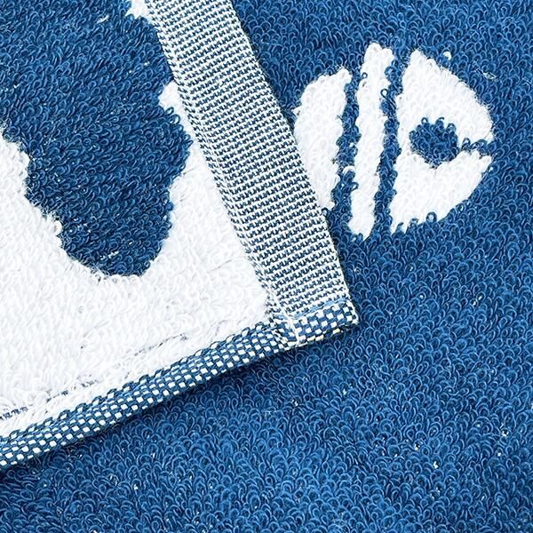 ドラえもん 雲 バスタオル (ネイビー)