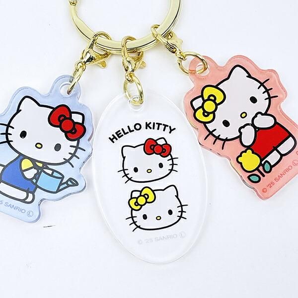 サンリオ ハローキティ 3チャームキーホルダー Sanrio