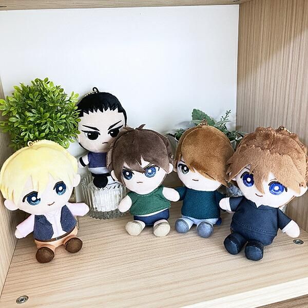 新機動戦記ガンダムW　Chibiぬいおすわりマスコット 全5種 Gチーム5人 新機動戦記ガンダムW Chibiぬいおすわりマスコット 全5種 Gチーム5人