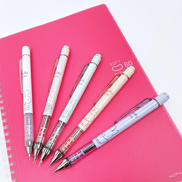 ミッフィー miffy 70th モノグラフシャープペン ホワイト 文具