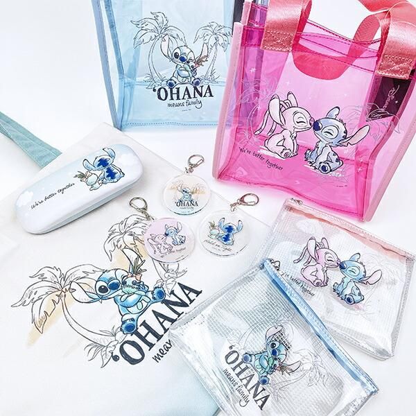 キーホルダー　エンジェル　スティッチ関連　ディズニーリゾート製 Disney - ディズニー スティッチ エンジェル キーホルダー