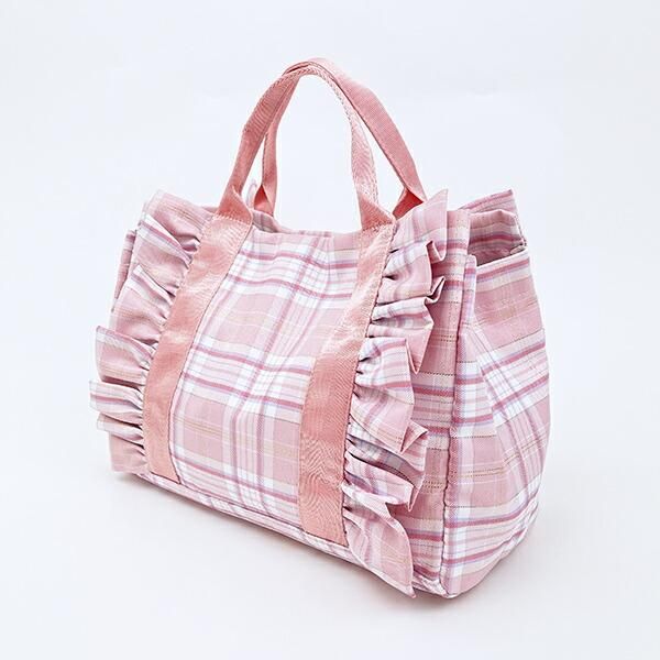 マイメロディコレクション」フリルハンドバッグ　タグ付き⭐ マイメロディコレクション」フリルハンドバッグ(FREE ピンク