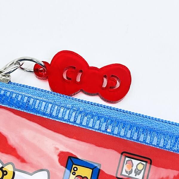 サンリオ ハローキティ スパンコール入りミニポーチ (レッド) Sanrio