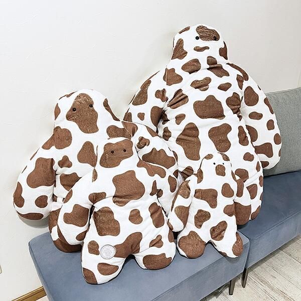 FUNIO 抱きまくら(L) ミルキードット(ブラウン) ぬいぐるみ