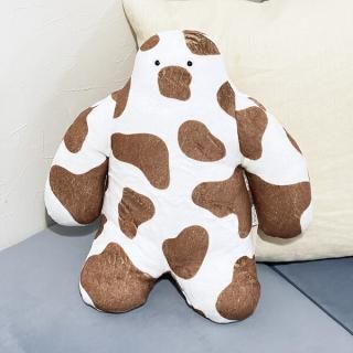 <img class='new_mark_img1' src='https://img.shop-pro.jp/img/new/icons15.gif' style='border:none;display:inline;margin:0px;padding:0px;width:auto;' />FUNIO 座り抱きまくら(S) ミルキードット(ブラウン) ぬいぐるみ クッション リラックス 癒し