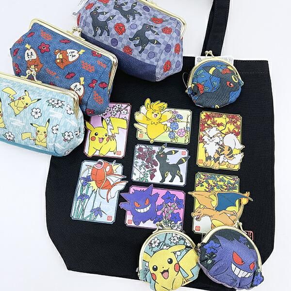 ポケットモンスター ゲンガー 和柄 がま口コインケース 財布