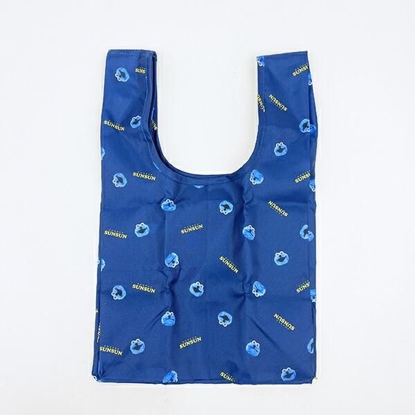 パペットスンスン ポーチ付きエコバッグ