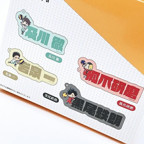 ハイキュー！！ トレーディングアクリルネームブロック