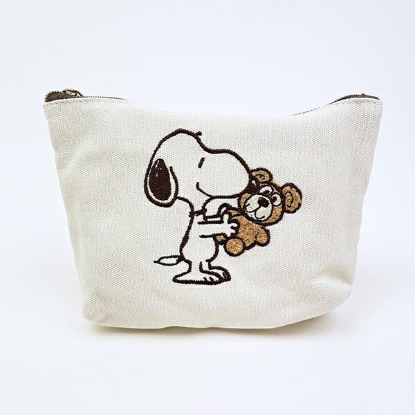 スヌーピーとベアのポーチ