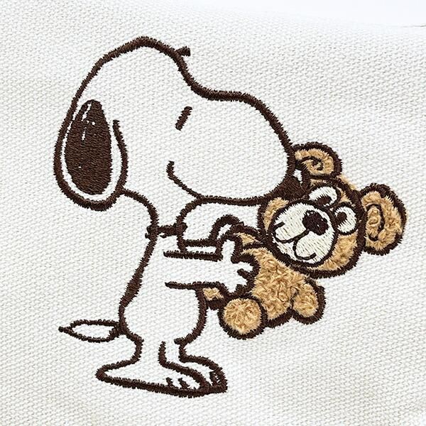 スヌーピーとベアのポーチ