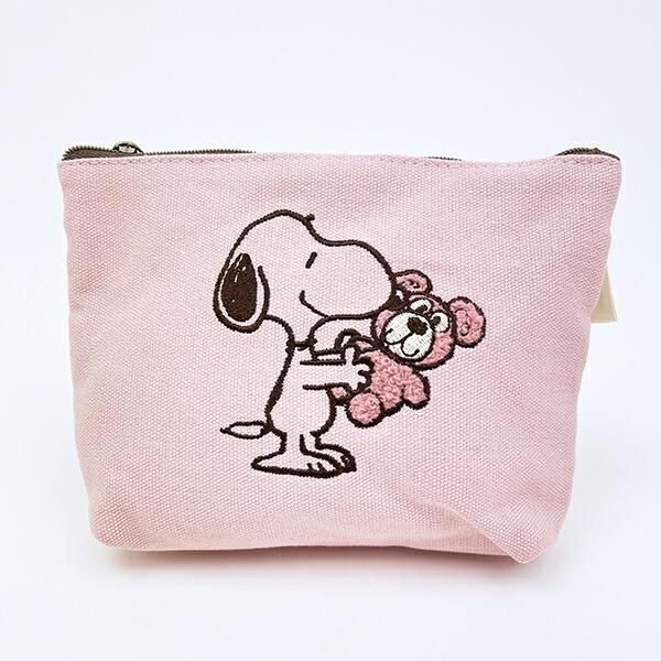 スヌーピーとベアのポーチ