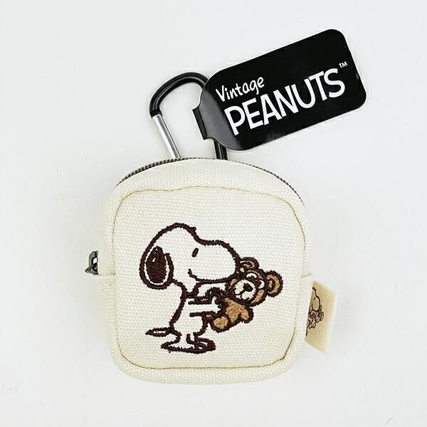 スヌーピーとベアのポーチ