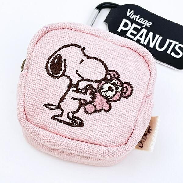 スヌーピーとベアのポーチ