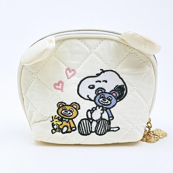 スヌーピーとベアのポーチ