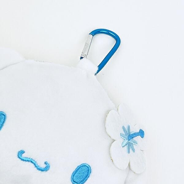 サンリオ シナモロール Y2K カラビナ付き ぬいぐるみ ファスナー