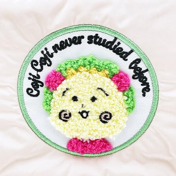 コジコジの刺繍ポーチ