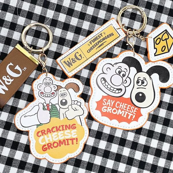 ウォレスとグルミット キーホルダー (A)