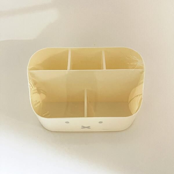 ミッフィー miffy デスクオーガナイザー (アイボリー) 小物入れ