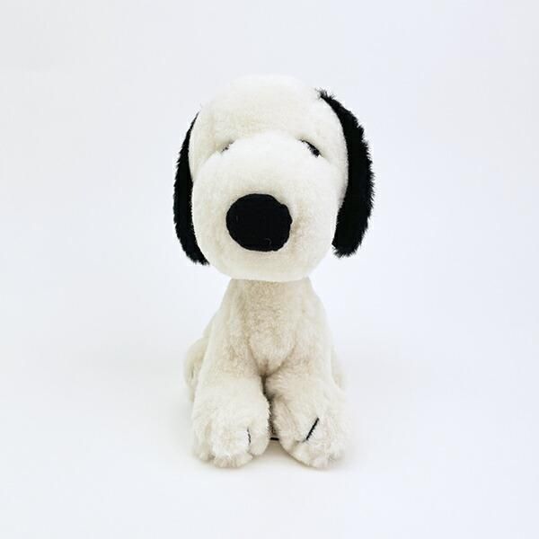 スヌーピー レトロおすわりぬいぐるみ SNOOPY