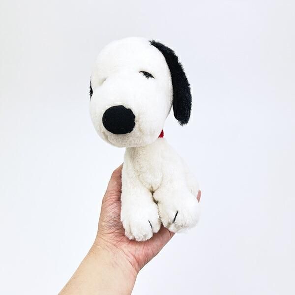スヌーピー レトロおすわりぬいぐるみ SNOOPY