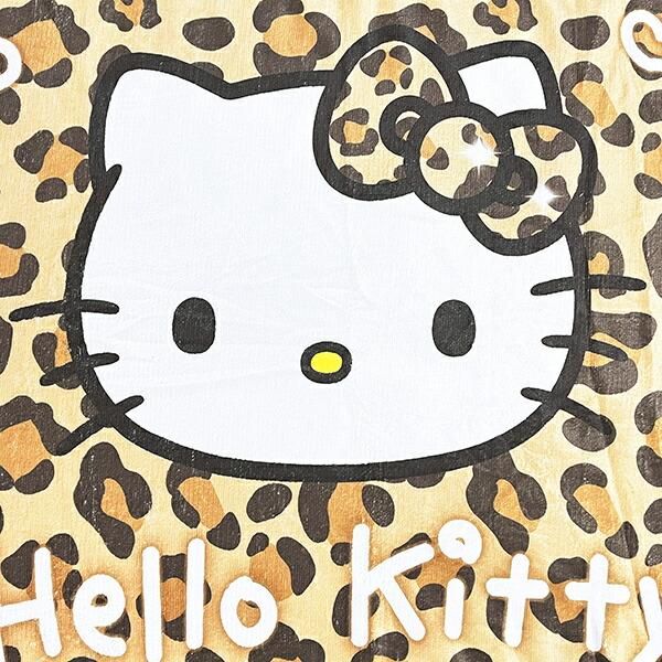 サンリオ ハローキティ ふわふわブランケット ブラウン ひざ掛け Sanrio