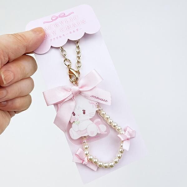 mikko ムース マスコット キーホルダー ミッコ mikko illustrations リール付きマスコット ムース 989994