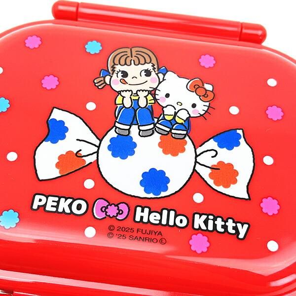 サンリオ ハローキティ × 不二家 ペコちゃん ふわっとフタタイトランチ