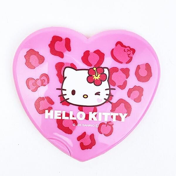 サンリオ ハローキティ Y2K ハート型ミラーコーム 日本製 鏡