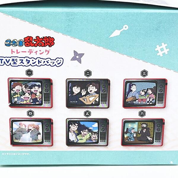 忍たま乱太郎 トレーディングTV型スタンドバッジ 全12種 コンプリート