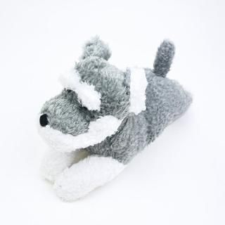 <img class='new_mark_img1' src='https://img.shop-pro.jp/img/new/icons15.gif' style='border:none;display:inline;margin:0px;padding:0px;width:auto;' />フラッピー ミニチュアシュナウザー ウエルカムクッション ぬいぐるみ りぶはあと