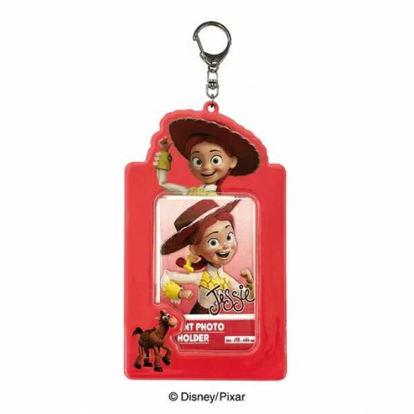 ディズニー トイストーリー ウッディ インスタントフォトキーホルダー