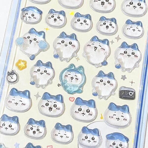 ちいかわ ハチワレ ボンボンドロップシール 文具