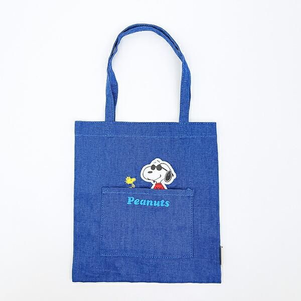 スヌーピー ジョークール＆ウッドストック ふっくらアップリケ