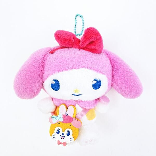 完売品　【mezzopiano】【マイメロディ】ぬいぐるみチャーム おめかしマイメロディ】ぬいぐるみチャーム(F ライト ピンク