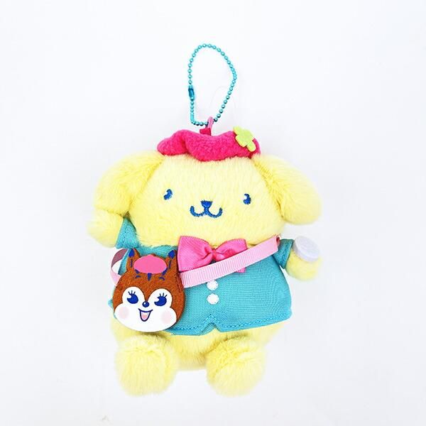 激レア サンリオ 初期 ポムポムプリン ぬいぐるみ マスコット キーホルダー 激レア サンリオ 初期 ポムポムプリン ぬいぐるみ マスコット