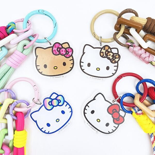 ハローキティ ストラップセット カラフル サンリオ ハローキティ ストラップチャーム カラフル Sanrio
