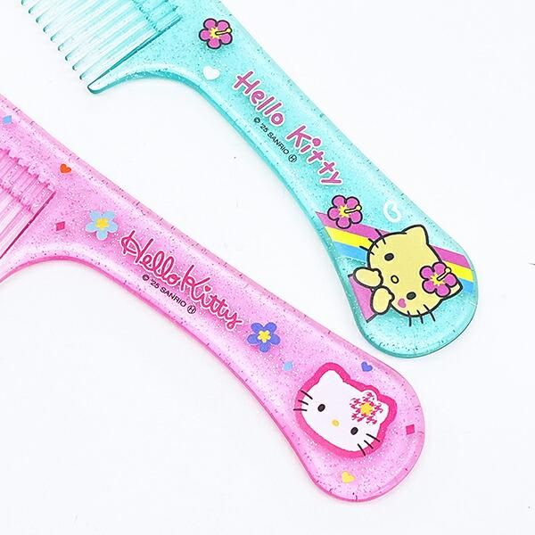 サンリオ ハローキティ コーム カオハナ クシ 日本製 Sanrio