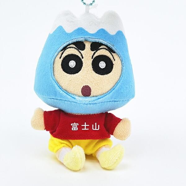 キーホルダー ぬいぐるみ マスコット クレヨンしんちゃん 富士山 ぬいぐるみマスコット キーホルダー