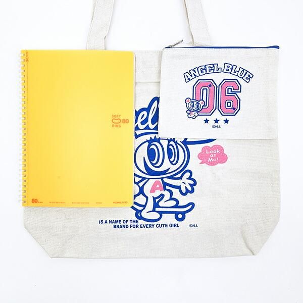 アイボリー　god only knows angel トートバッグ　エンジェル GOD ONLY KNOWS ANGEL LOGO TOTE BAG - メルカリ